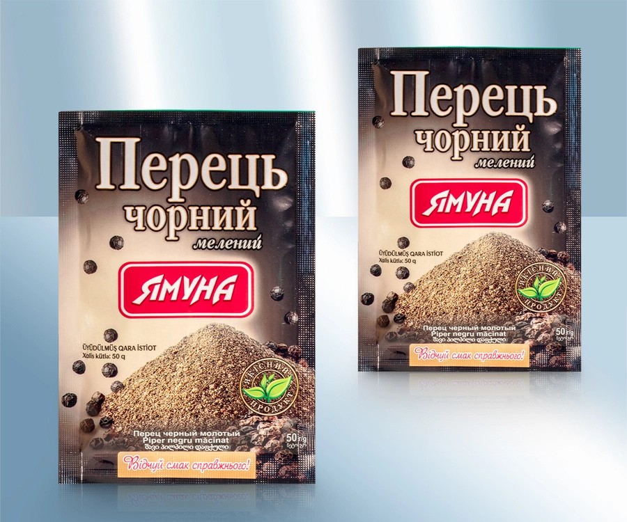 Перець чорний, подрібнений 50г