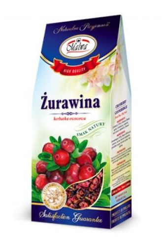 Chá de frutas de cranberries 100 g Malwa