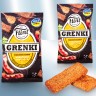 Гренки ржаные со вкусом Баварских колбас, 70г