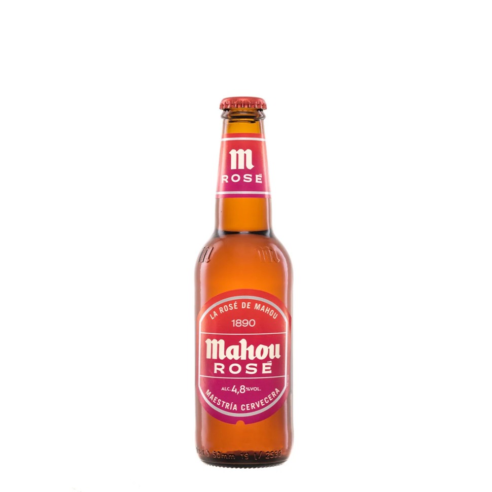 Cerveza MAHOU Cerveza Rosé 33 ml