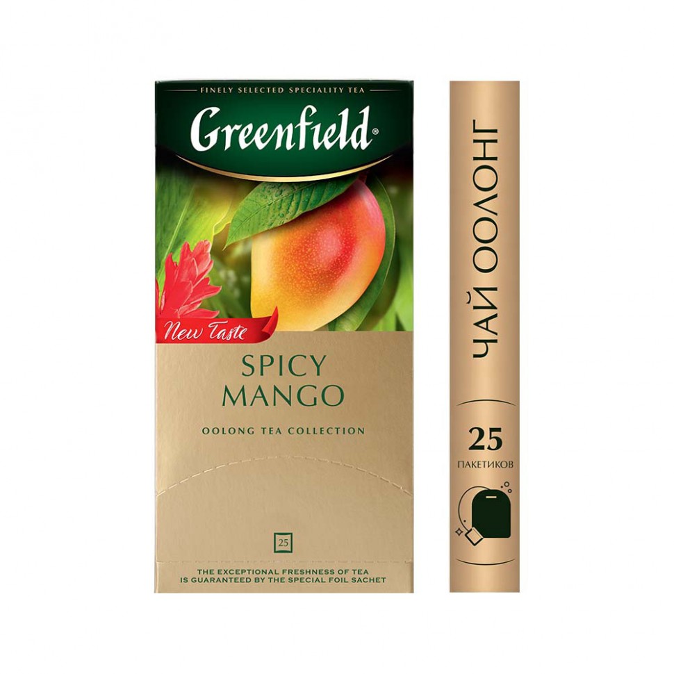 Чай Greenfield Spicy mango 25*1.5г