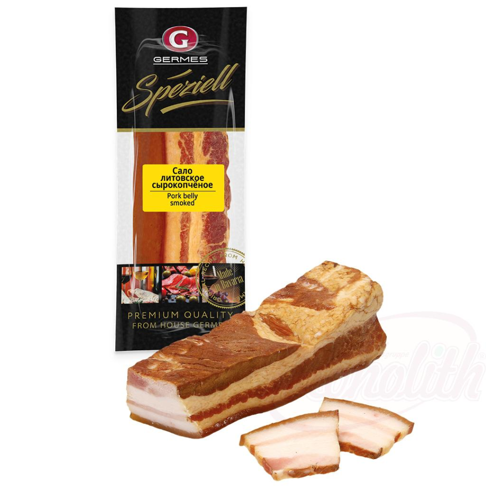 Manteca de cerdo ahumada "Lituana" 300g