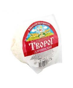 ТВОРОГ ДЕРЕВЕНСКИЙ ЗЕРНИСТЫЙ 30% ЖИРНОСТИ, 275Г