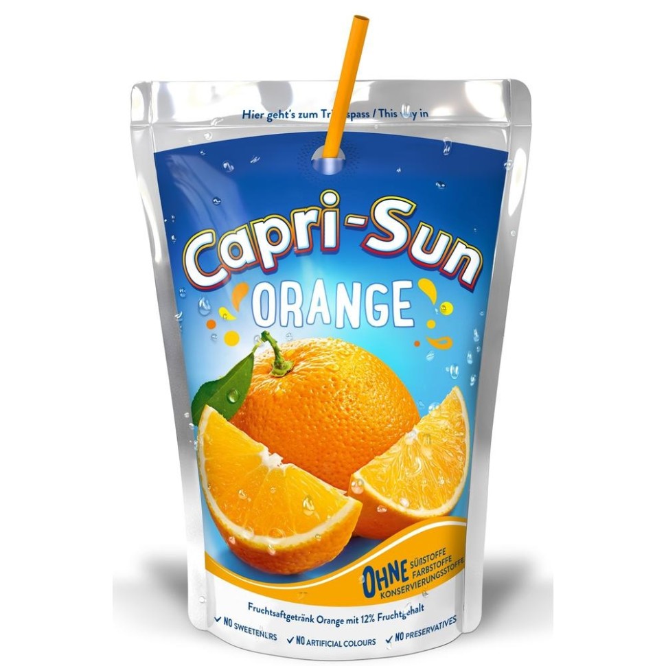 Zumo de naranja 200 ml Capri-Sun