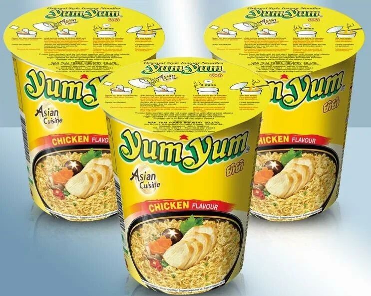 Tallarines de pollo yum-yum, 70 g