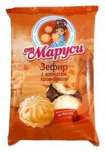 Зефир аромат крем брюле от Маруси 270 г