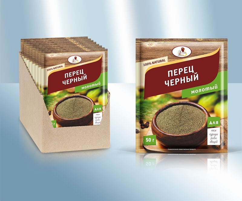 Перец черный, молотый, 50 г