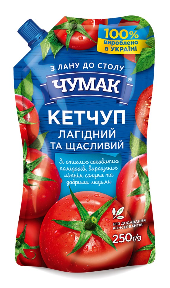 Кетчуп Чумак «Нежный», 250г