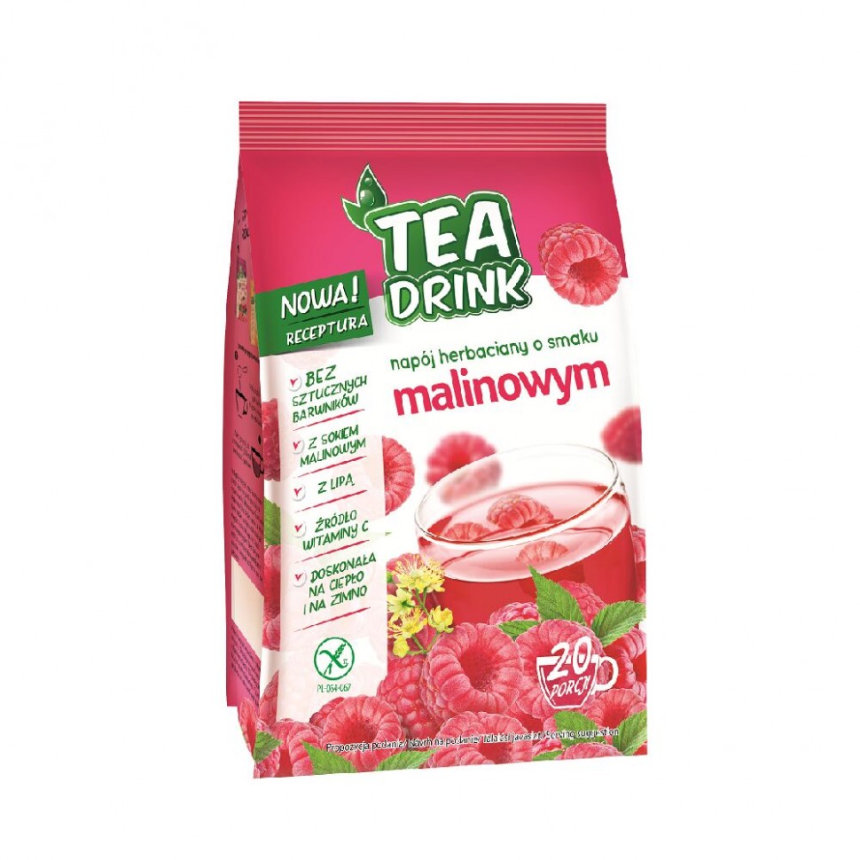 Сухой чайный напиток со вкусом малины 300 г