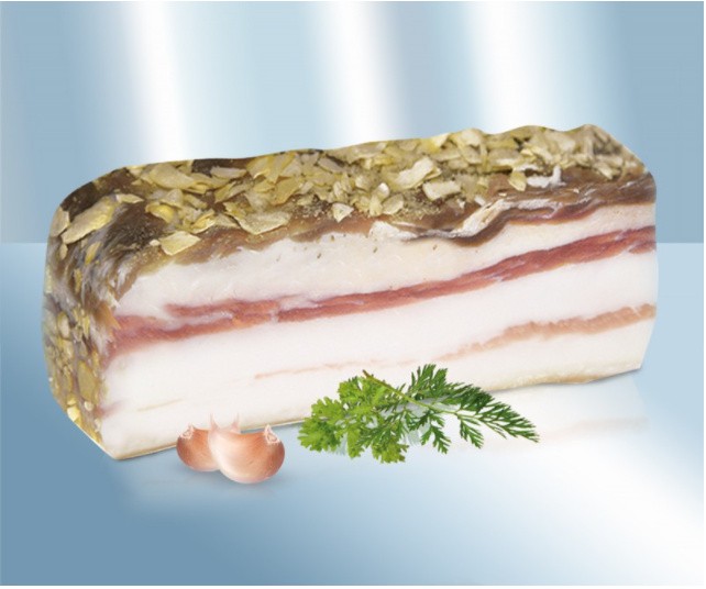 Salo "Siberiano" con ajo  350 g