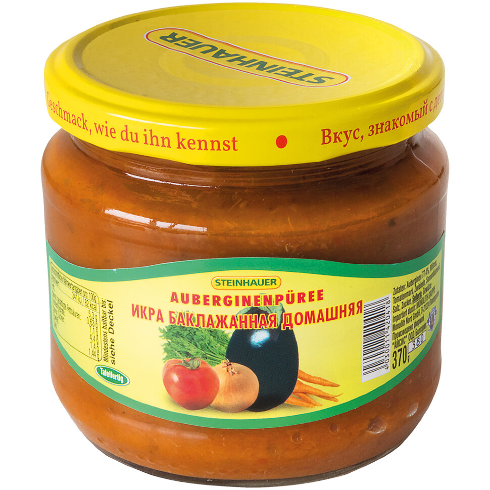 Икра баклажанная домашняя, 370 г