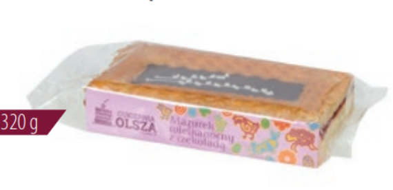 Mazurek de pascua con glaseado de cacao, 320 g