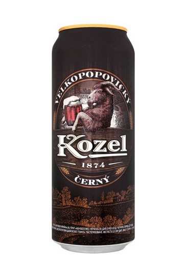 Пиво тёмное КОЗЁЛ 3,8%алк.0,5л