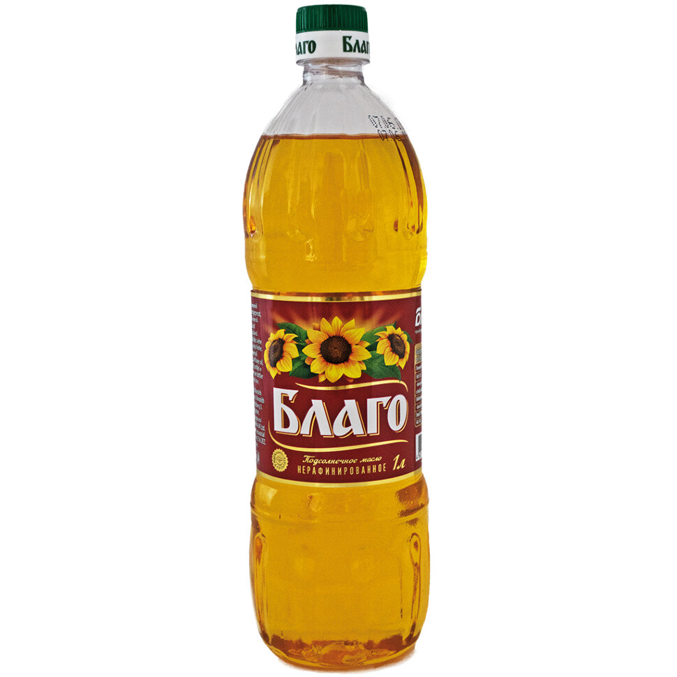 Олія соняшникова "Благо", 1 л