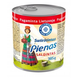 Leite doce condensado 385g