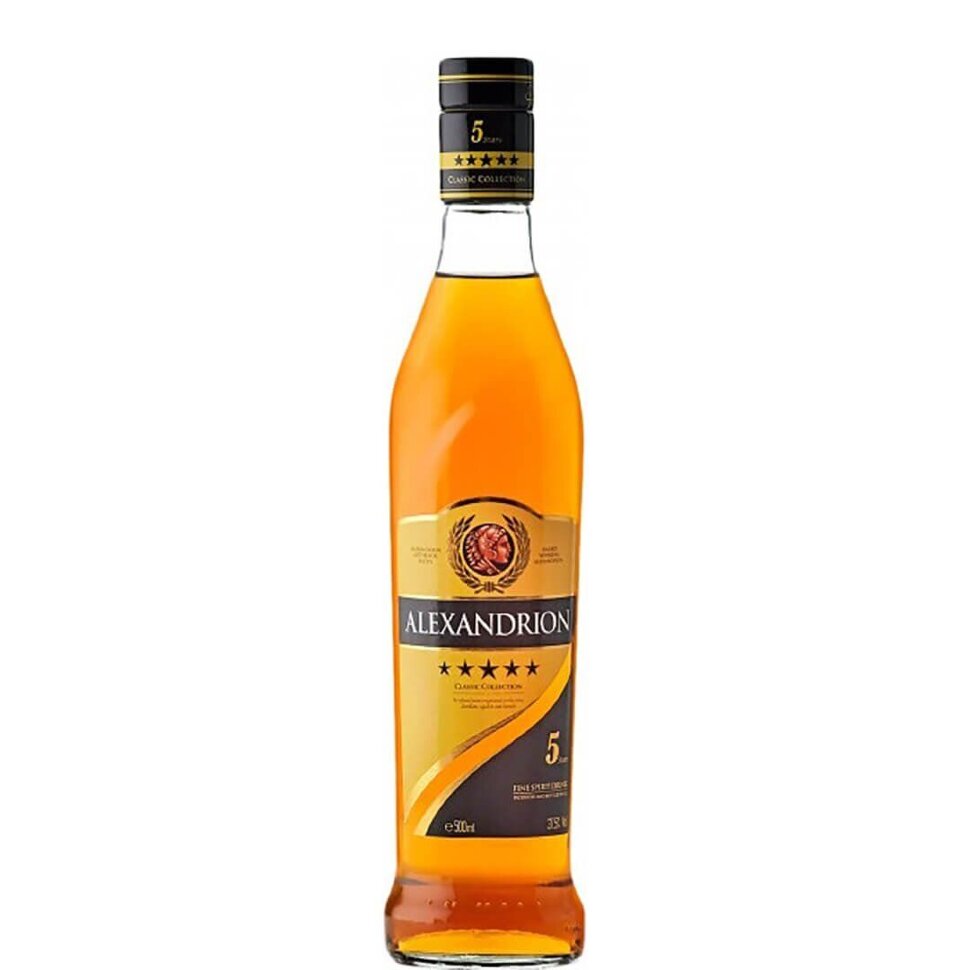 Коньяк румунський "Alexandrion" 5 зірок, 0.5 л