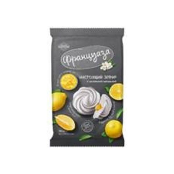 Zéfiro com recheio de limão "Frenchuza" 165 g.
