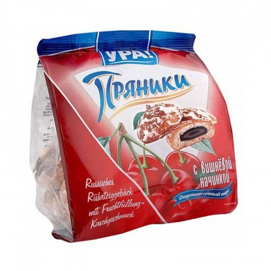 Dulce ruso. Melindres  rellenos de mermelada de cereza, 250 g