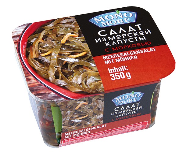 Ensalada de algas marinas con zanahoria, 350 g