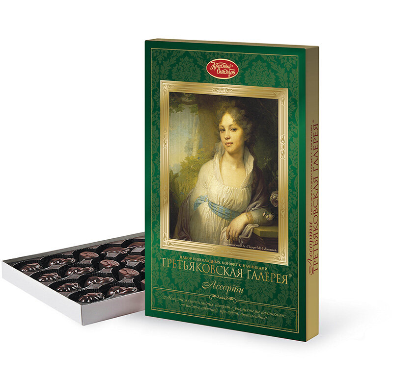 Цукерки в коробці "Третьяківська галерея", 240 г