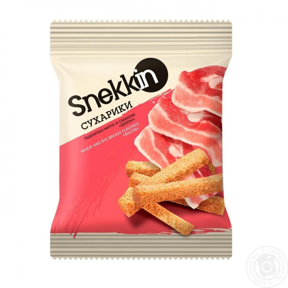 Crutones Con Tocino 35g Snekkin