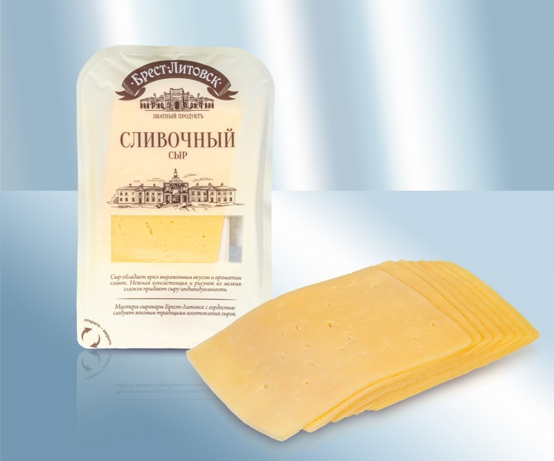 Сыр полутвердый сливочный, 150 г