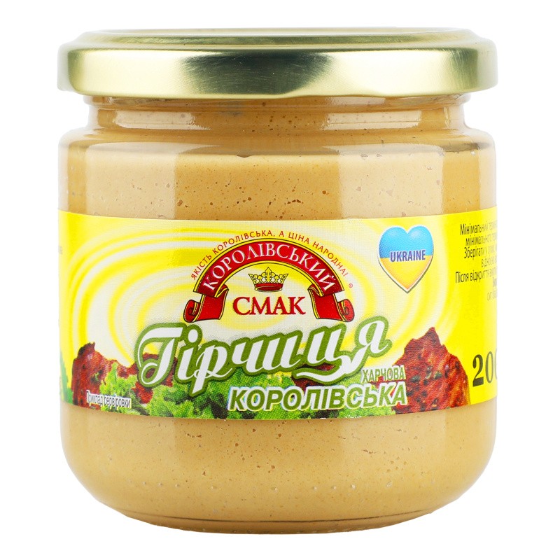 Горчица Королевский Вкус 200г