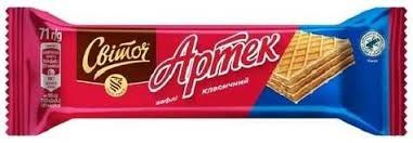  Вафли "АРТЕК" Свиточ  классические, 71гр