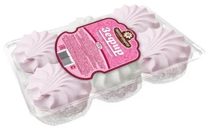 Marshmallow branco-rosado 270 g