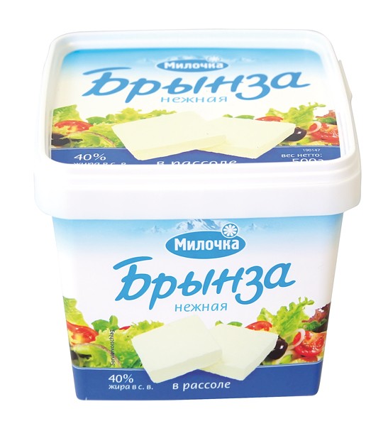 Queso aleman de leche de vaca madurado en salmuera 40% , 480 g