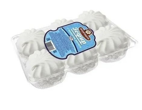 Zefir con sabor vainilla, 270 g