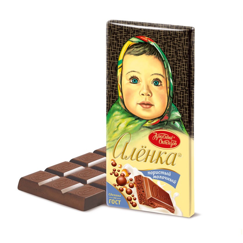 Шоколад Аленка пористый 90г
