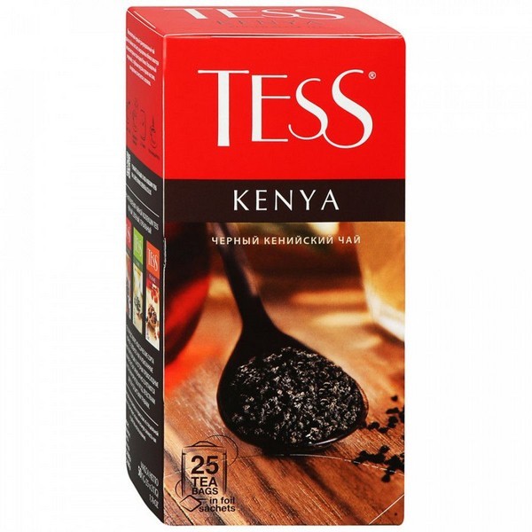 Чай чорний Tess Kenya 25 пакетиків
