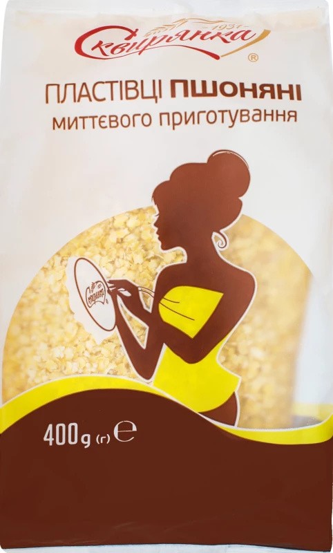 Пшеничные хлопья Сквирянка  400г 