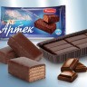Вафельный торт Артек с какао-глазурью 190г