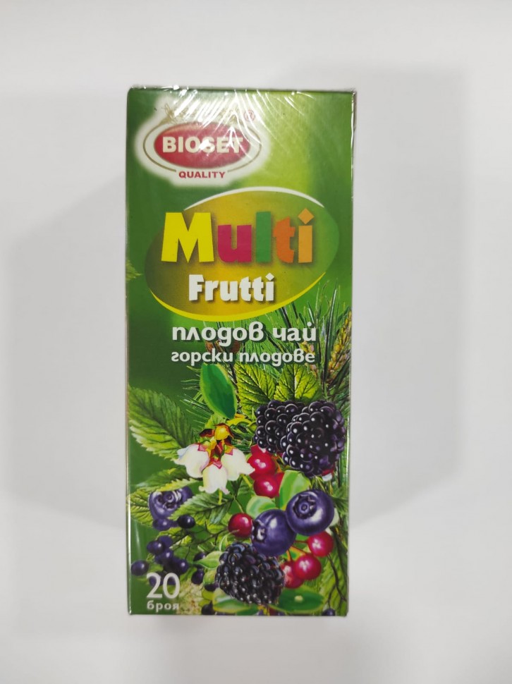 чай плодовый bioset 20 пак.