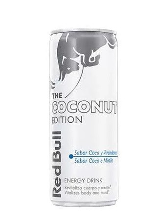 Bebida energética com coco e mirtilos - Red Bull - 25cl