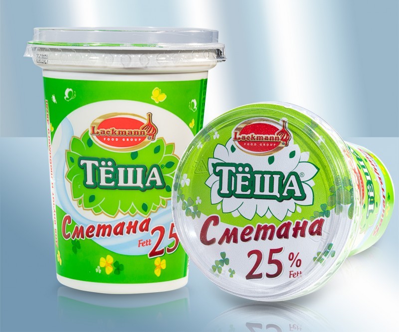 Сметана теща 25%