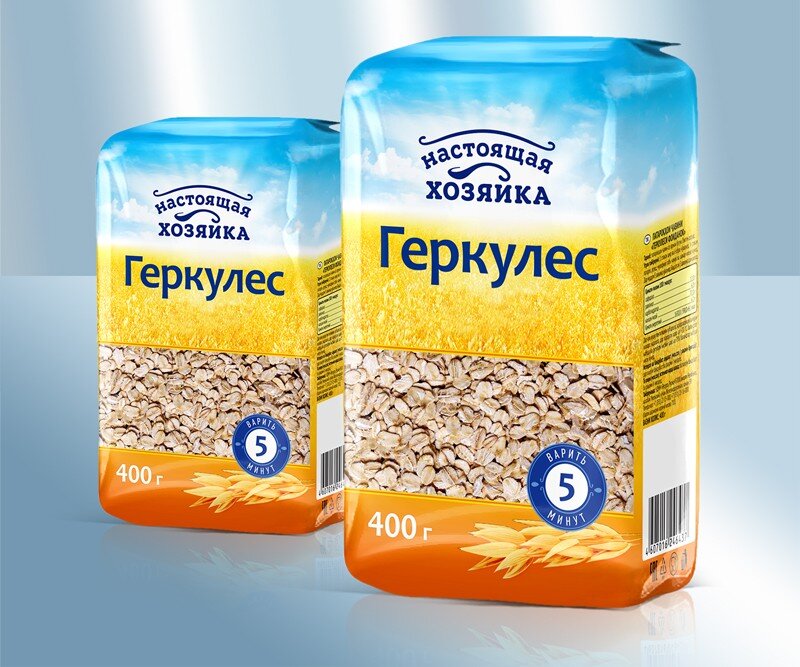 Пластівці вівсяні "Геркулес", 400 г