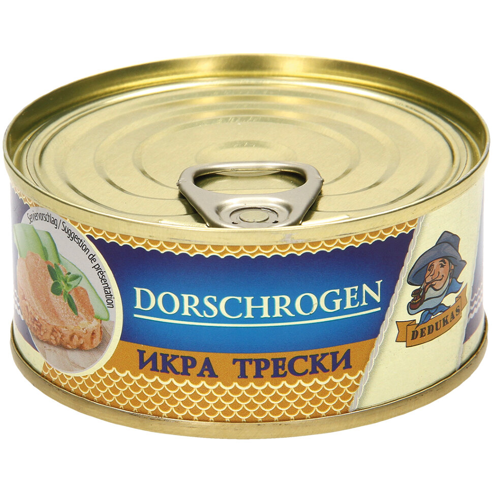 Икра из трески, 100 г
