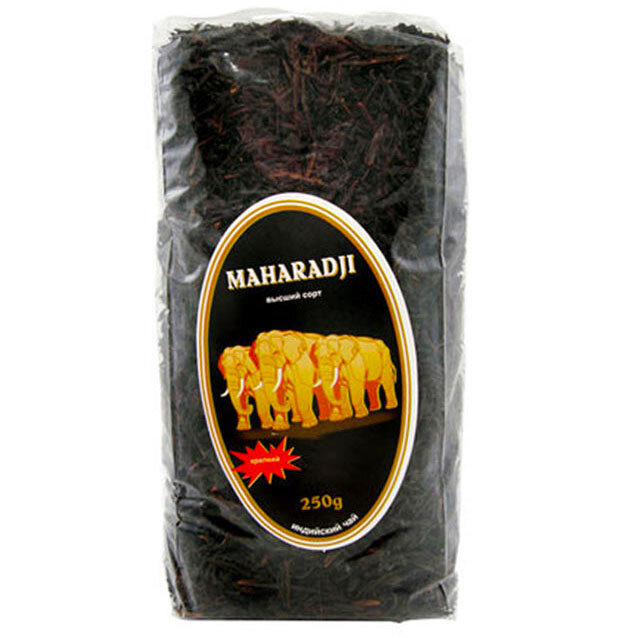 Чай черный листовой "Махараджи", 250 г