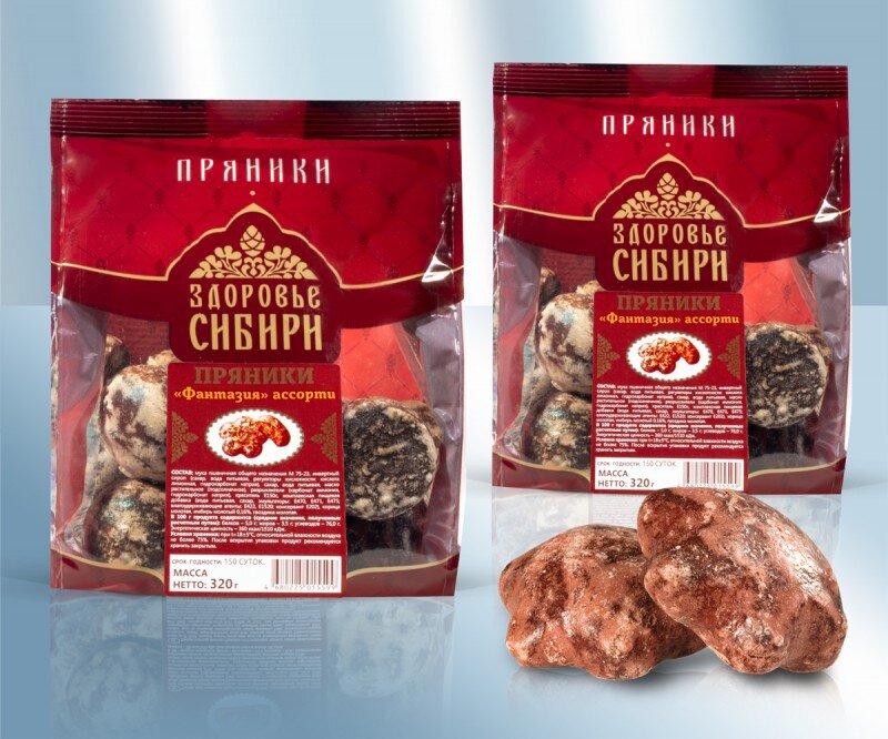 Пряники "Фантазия" ассорти, 320 г