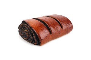 Zavivanets Rumyanets com sementes de papoula ultracongeladas, 200g