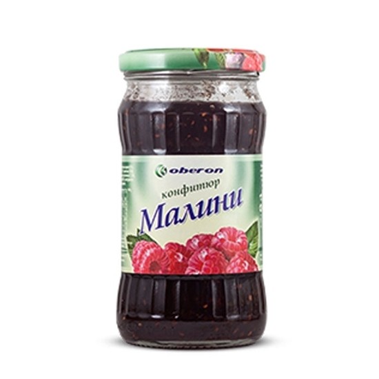 mermelada de frambuesa "Oberon" 370g