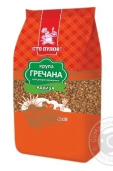 Гречана крупа Сто пудів 800г
