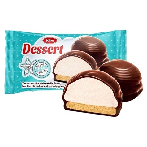 BISCOITOS LIGHT MARSHSHOP PARA SOBREMESA SEM LACTOSE KLIM50g
