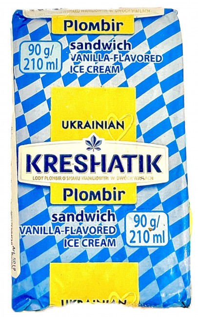 Хрещатик пломбир сендвич 90г