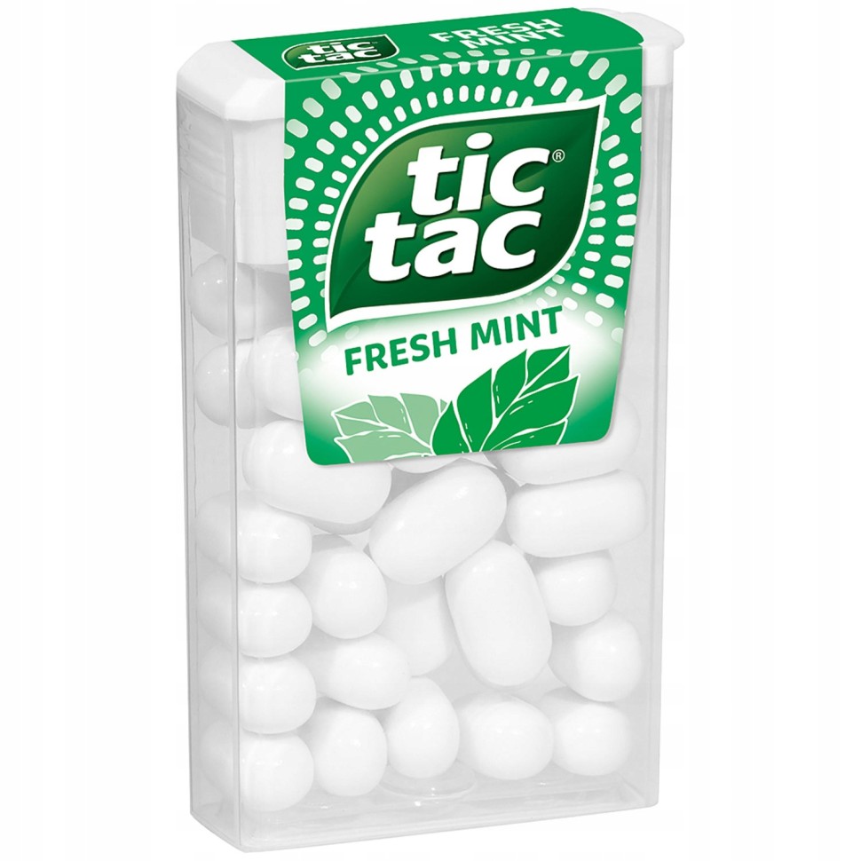 Caramelos gragea de menta Tic Tac Mint 18 g