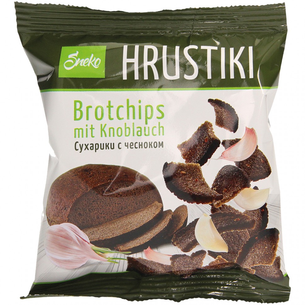 Сухарики с чеснокoм, 50 г