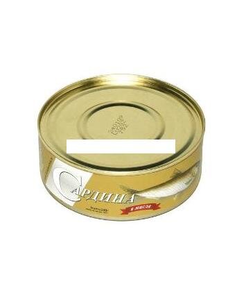 Сардіна в олії, 240 г